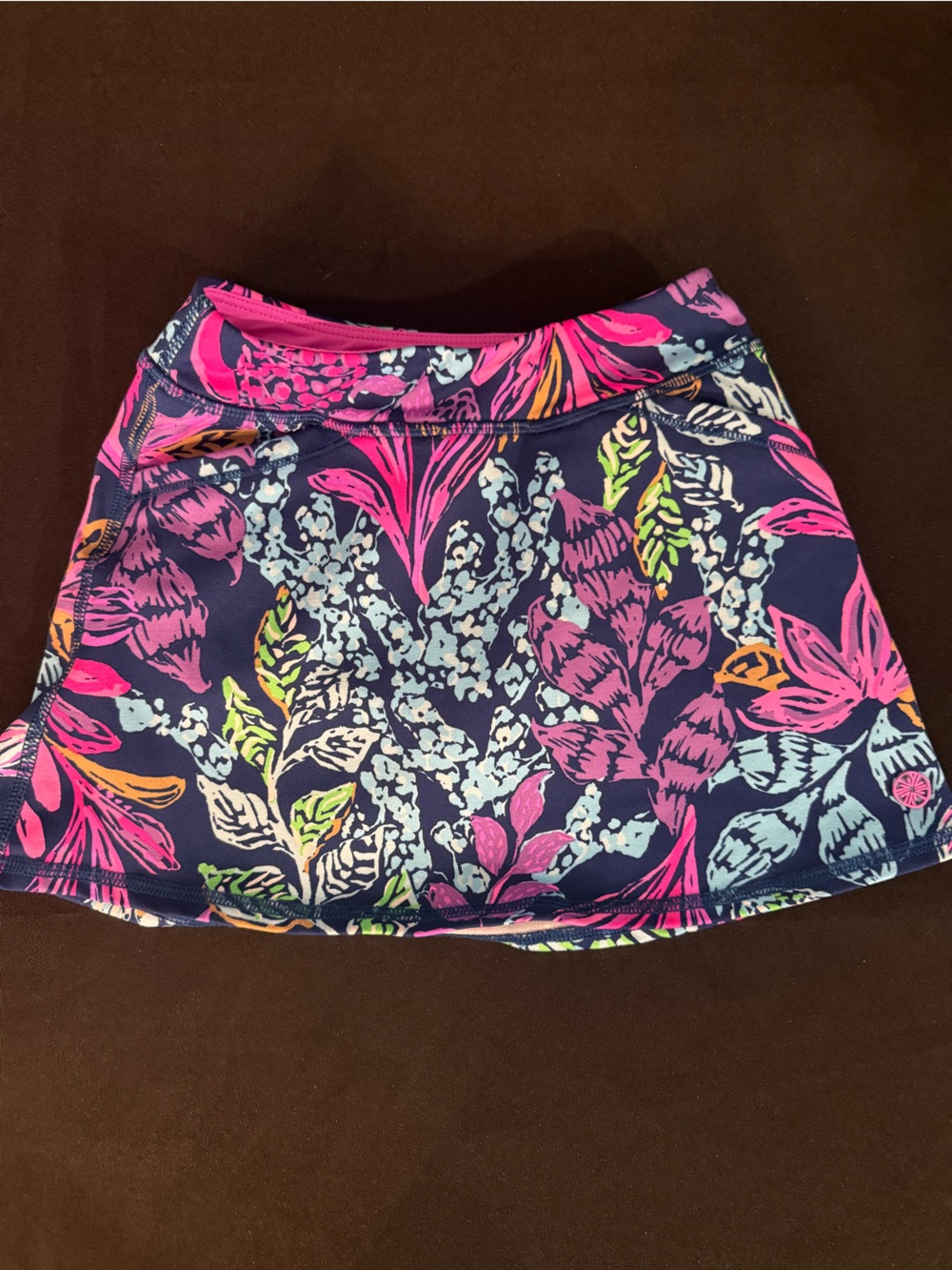 Lilly Pulitzer Skort- Vibrant Pink & Blue